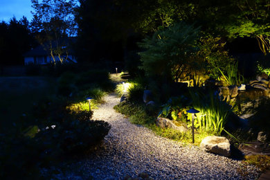 Backyard Path Lighting for Redmond Family