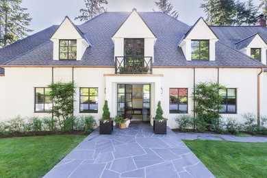 Transitional exterior home photo in Seattle