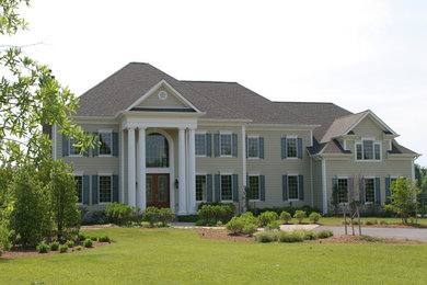 Photo of a classic house exterior in Baltimore.