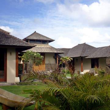 Bali inspired tropical home