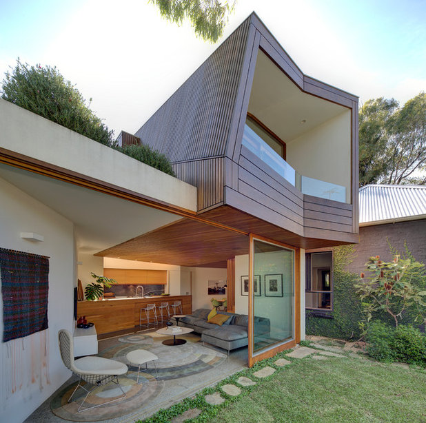 Contemporary Exterior by Grid Projects