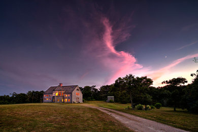 Country house exterior in Boston.