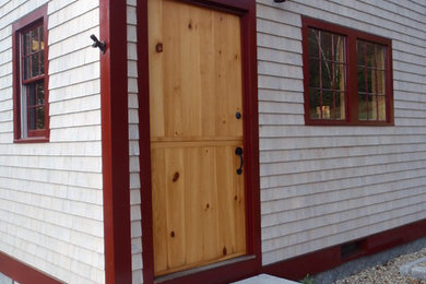 Barn style dutch entry door