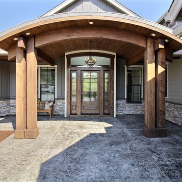 Barrel Vaulted Entry : The Cadence : 2018 Parade of Homes
