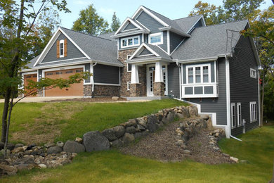 Inspiration for an exterior home remodel in Milwaukee