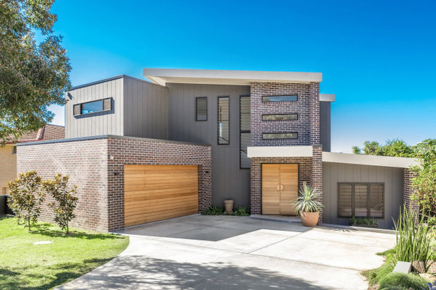 Contemporary Exterior by Building Designers Association of Australia