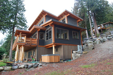 Mountain style exterior home photo in Vancouver