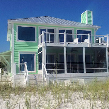 Beach house interior and exterior renovation