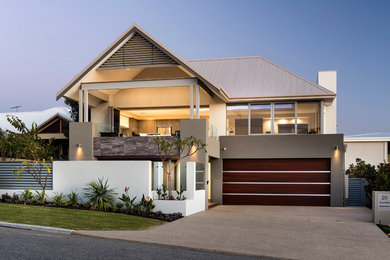 Coastal house exterior in Perth.