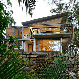 Beach style exterior in Sydney.