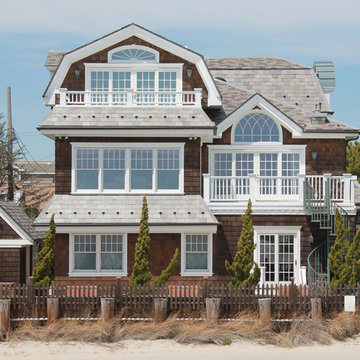 Beachfront Nantucket style home