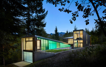 Houzz США: Необычный дом в горах в современном стиле