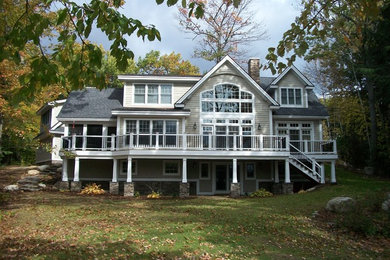 Traditional exterior home idea in Manchester