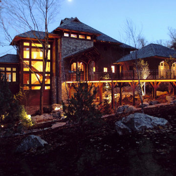 Beautiful Craftsman Lodge Style Home