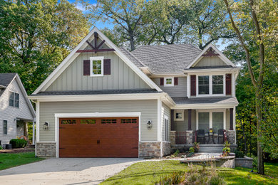 Inspiration for an exterior home remodel in Chicago