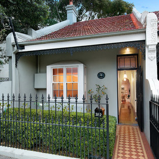 Inspiration for a victorian one-storey exterior in Sydney.