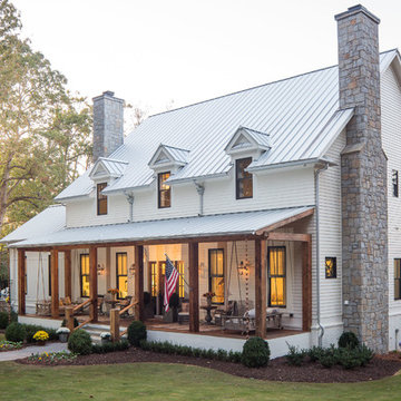 Beautiful Modern Southern Farmhouse by Steve Powell Homes