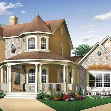 Beautiful Victorian Cottage photos by Drummond House Plans ( house plan # 2896)