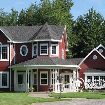Beautiful Victorian inspired Cottage home by Drummond House Plans ( house plan #
