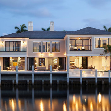 Beautiful waterfront estate in Boca Raton, Florida