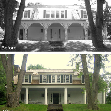 Before and After - Front Exterior