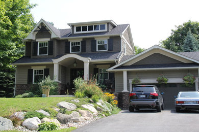 Inspiration for an exterior home remodel in Toronto