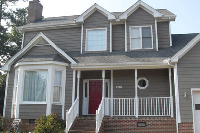 Transitional exterior home photo in Raleigh