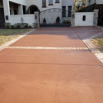 Bellaire driveway stain and seal