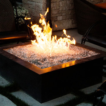 Fire Pit With Pavers