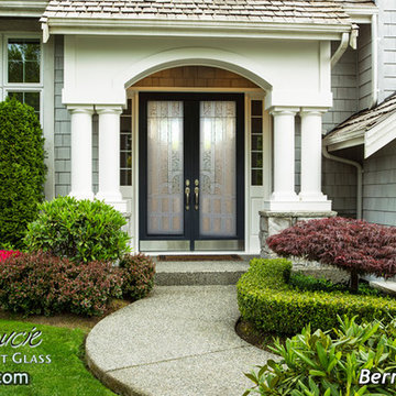 Berringer 3D Glass Front Doors - Exterior Glass Doors - Glass Entry Doors