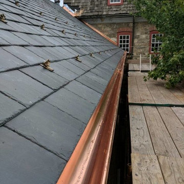 Bethlehem PA Slate Roof Installation at the Moravian College