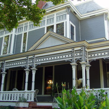 Traditional Exterior by Between Naps on the Porch