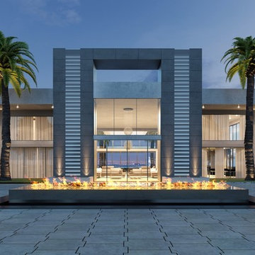 Beverly Hills Mansion Makeover - Contemporary Conceptual
