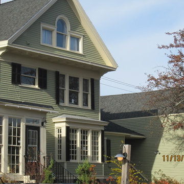 Big Green Colonial Exterior