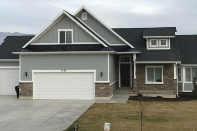 Craftsman exterior home idea in Other