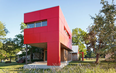 Color Makes Its Mark on Modern House Exteriors
