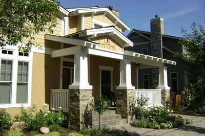 Craftsman Exterior by Block 16 Architects
