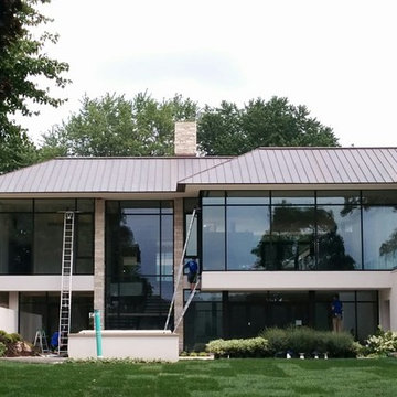 Bloomfield Hills Post-Construction Window Cleaning Project