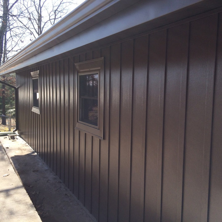 Brown Board And Batten Photos & Ideas Houzz