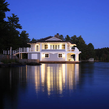 Boathouse on Lake Muskoka