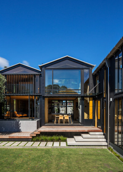 Contemporary Exterior by Strachan Group Architects