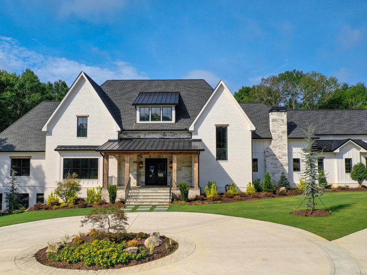 Exterior Painted Brick