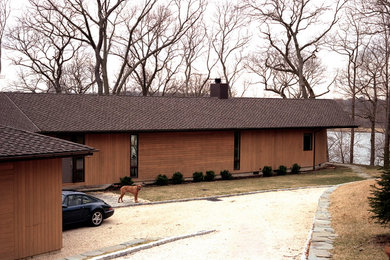 Minimalist exterior home photo in New York