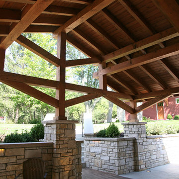 Booth Lake Portico & Exterior Remodel