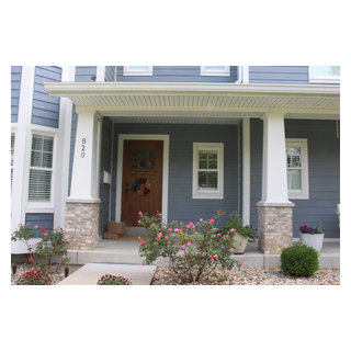 Boothbay Blue James Hardie Siding | Kirkwood, MO 63122 - Traditional ...