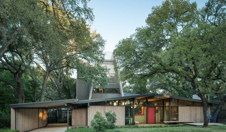Houzz Tour: New Tower Rises From a Midcentury Ranch House