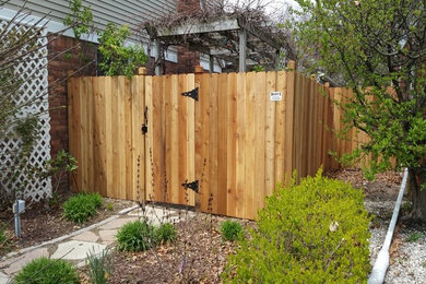 Brady's Fence - Wood Fence Project