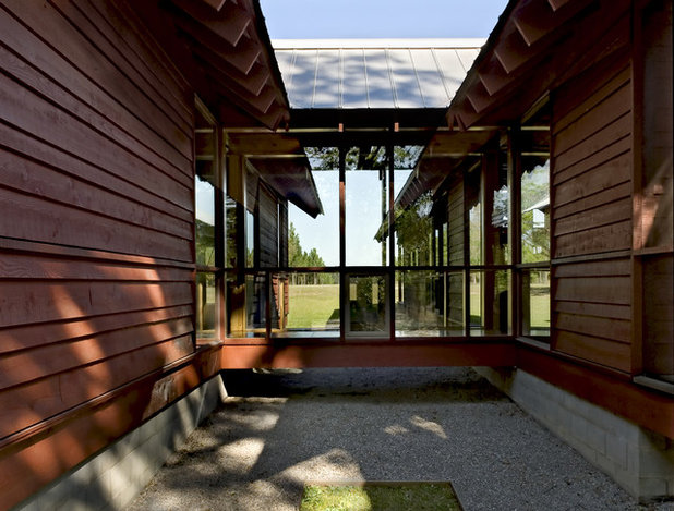 Farmhouse Exterior by Robert M. Cain, Architect