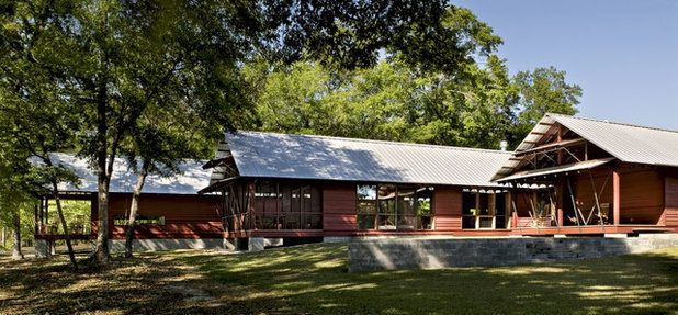 Farmhouse Exterior by Robert M. Cain, Architect
