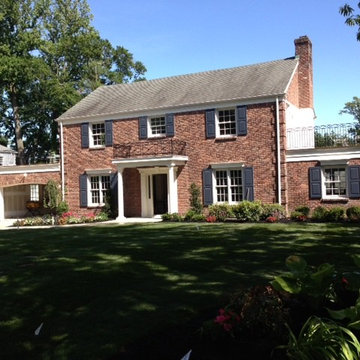 Brick Colonial House